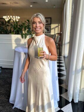 Reformation | Dresses | Reformation White Halter Sheath Dress | Poshmark